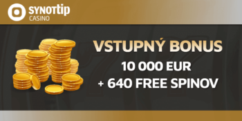 Synottip Uvítací bonus